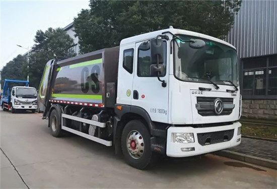 國六東風D9，10-12方壓縮式垃圾車